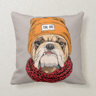 Coussin Bouledogue frais