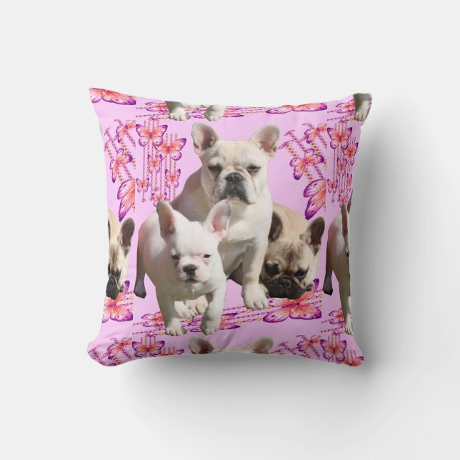 Coussin Bouledogue Français (Recto)