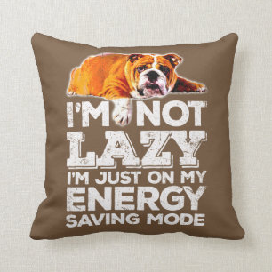 COUSSIN BOULEDOGUE PARESSEUX