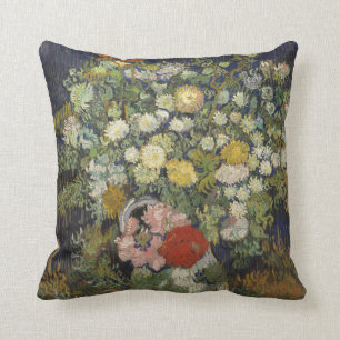 Coussin Bouquet de Vincent van Gogh des fleurs dans un