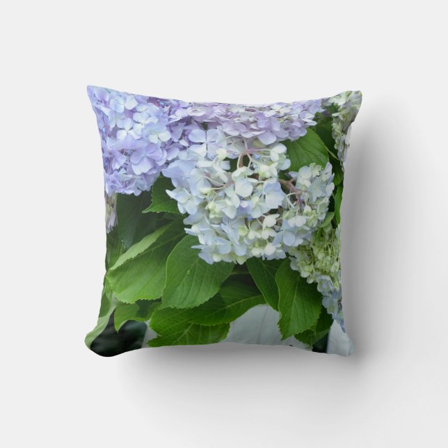 Coussin Bouquet d'hortensia (Recto)