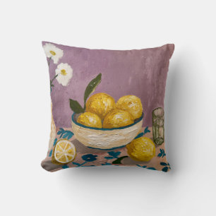 Coussin Bouquet floral dans un vase n° 3 : Cottagecore flo