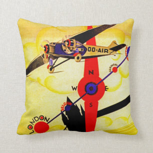 Coussin Boussole d'art déco de Sabena