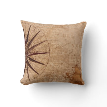 Boussole nautique vintage - carreau