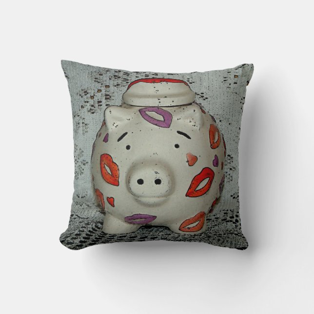 Coussin Bouton à lèvres adorable (Recto)