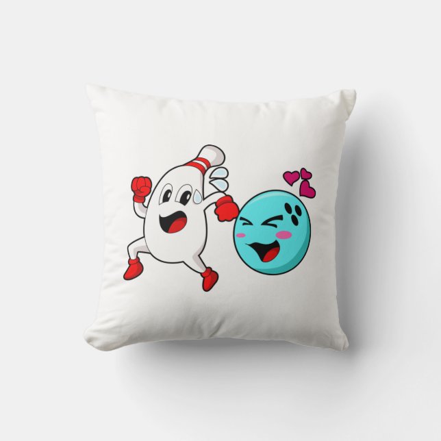 Coussin Bowling Bowling Bowling (Recto)