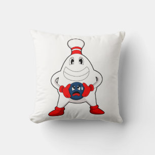 Coussin Bowling Bowling pin Bowling Bowling