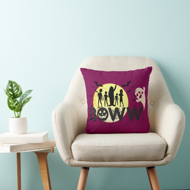 Coussin Boww ! ! - Halloween Éffrayante surprise (Chaise)