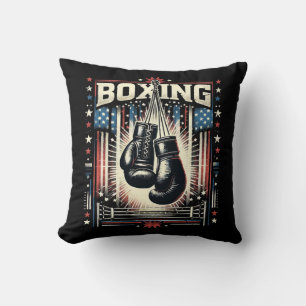 Coussin Boxe américaine - Boxer Vintage Bo