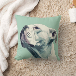Coussin Boxe blanche