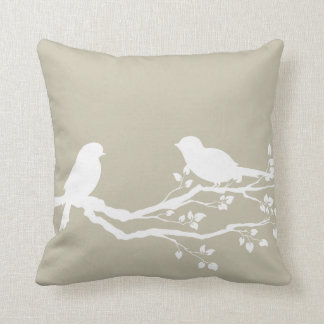 Coussin Branche Bucolique en mousse de marée