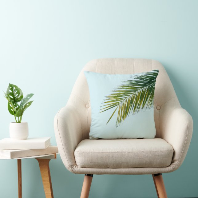 Coussin Branche de palmier (Chaise)