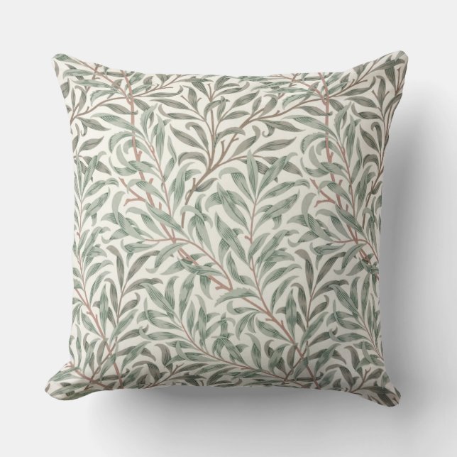 Coussin Branche de saule, conception de papier peint, 1874 (Recto)