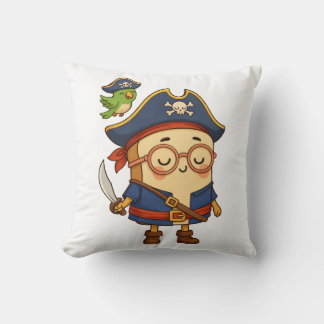 Coussin BreadTony le Pirate – Nourriture mignonne par Mini