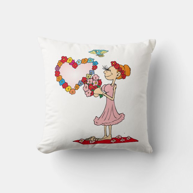 Coussin Bridesmaid au mariage (Recto)