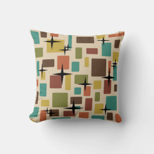 Coussin Briques MCM découpées Multicolores