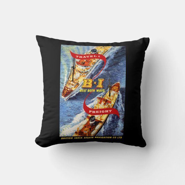 Coussin ~ britannique de l'Inde meilleur de deux manières (Recto)