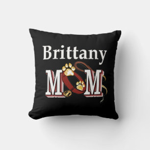 Coussin Brittany Dog MOM