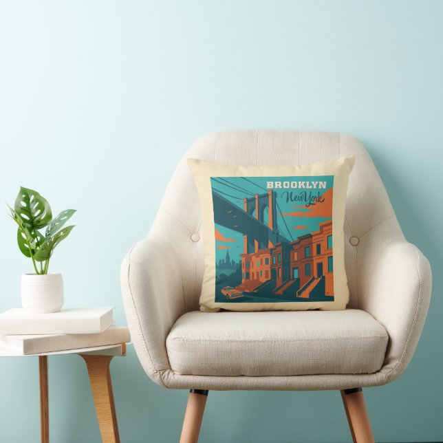 Coussin Brooklyn New York (Chaise)