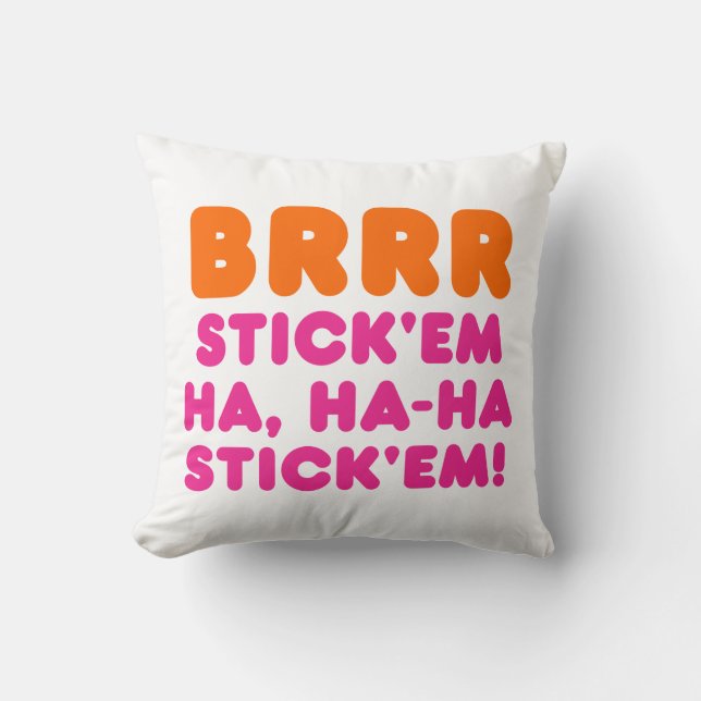 COUSSIN BRRR STICK 'EM HA, HA-HA STICK 'EM ! (Recto)