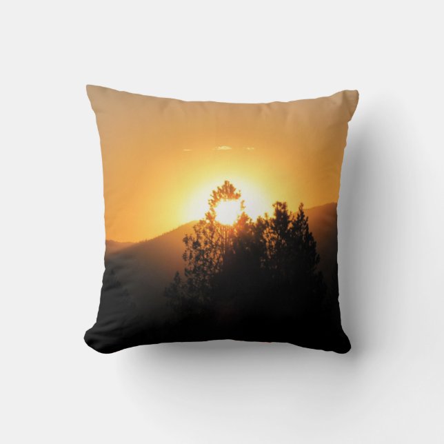Coussin Brûlé par un coucher de soleil (Recto)