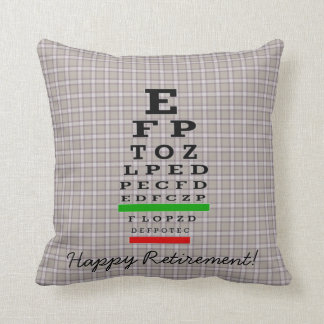Coussin Brun optique de retraite de diagramme
