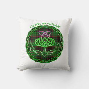 Coussin Buchan Scottish Tartan Celtic Thistle