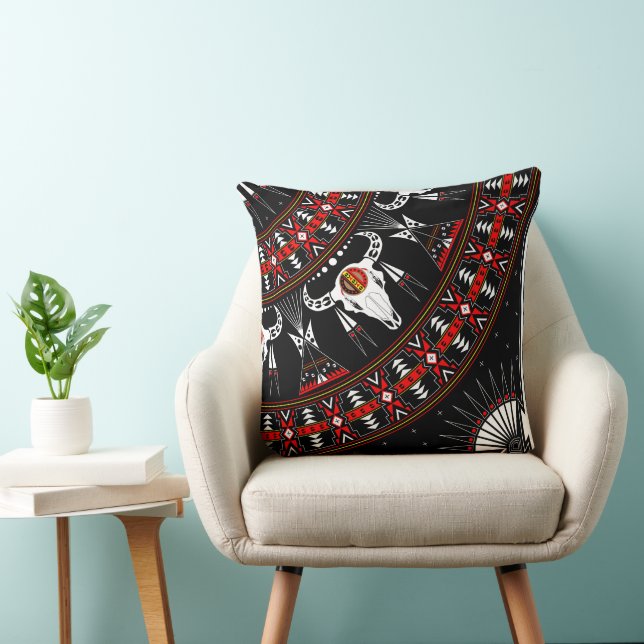 Coussin Buffalo Spirit (Chaise)
