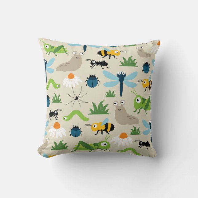 Coussin Bugs (Recto)
