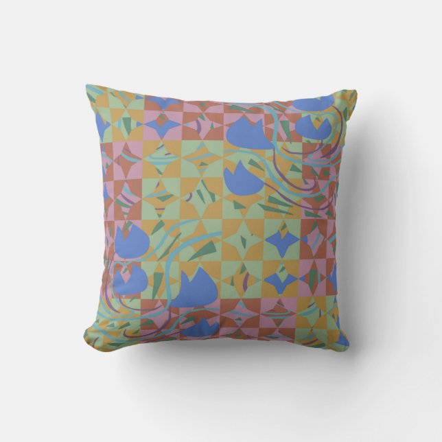 Coussin Bulbes de tulipe Étincelles (Recto)