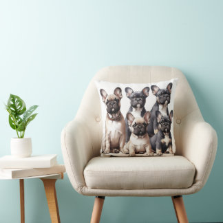 Coussin Bulldogs français