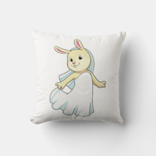 Coussin Bunny en mariage avec Voile