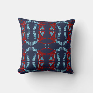 Coussin Burgundy Lumière Bleue Marine Méditerranée gros ca
