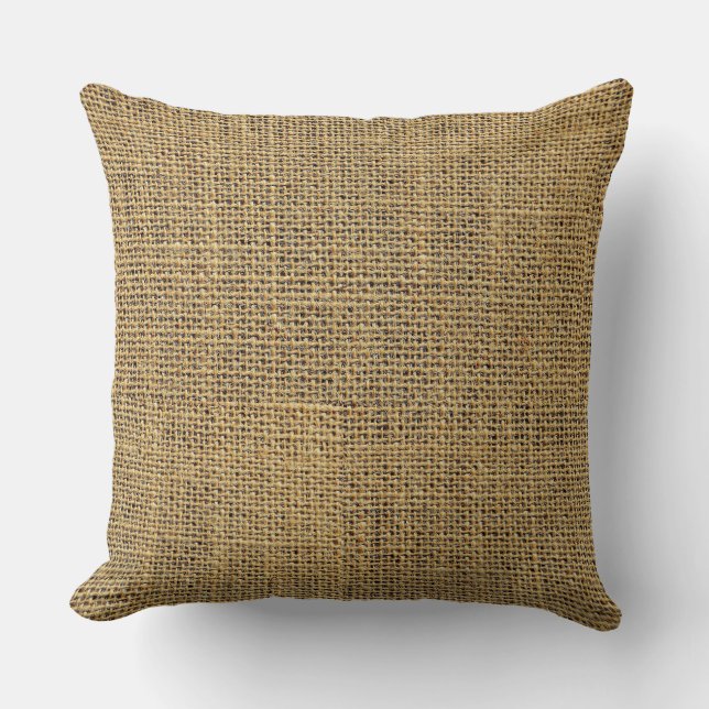Coussin Burlap Jute (Recto)