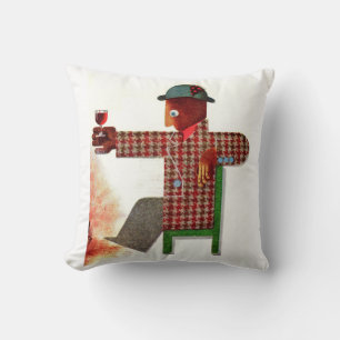 Coussin buveur de vin AKA oenophile