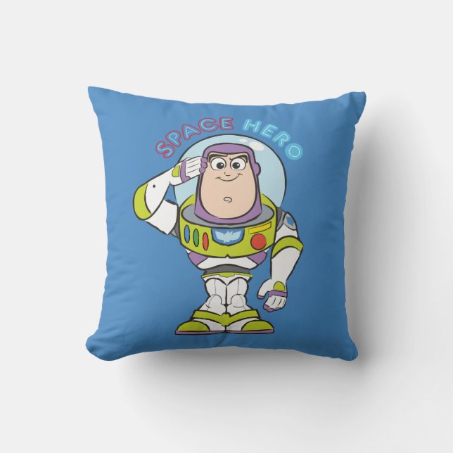 Coussin Buzz Lightyear "Space Hero" (Recto)