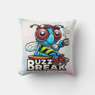 Coussin Buzz sur la pause café