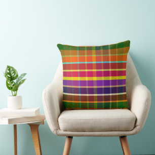 Coussin Buzzing Plaid SF
