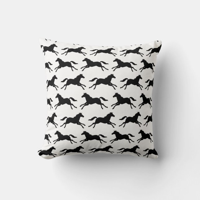 Coussin  Caballos al galope (Recto)