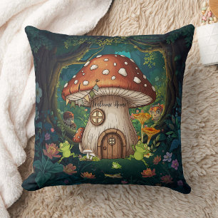 Coussin Cabane Champignon Enchantée