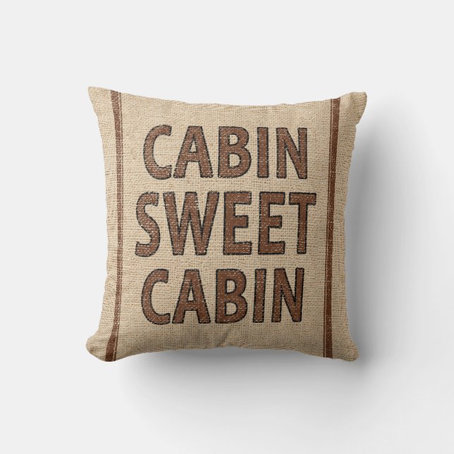 Coussin Cabine doux de cabine sur le sac à farine (Recto)