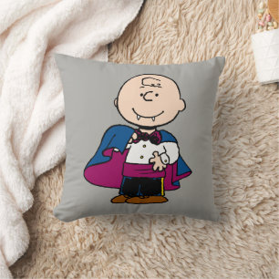 Coussin cacahuètes Count Charlie Brown