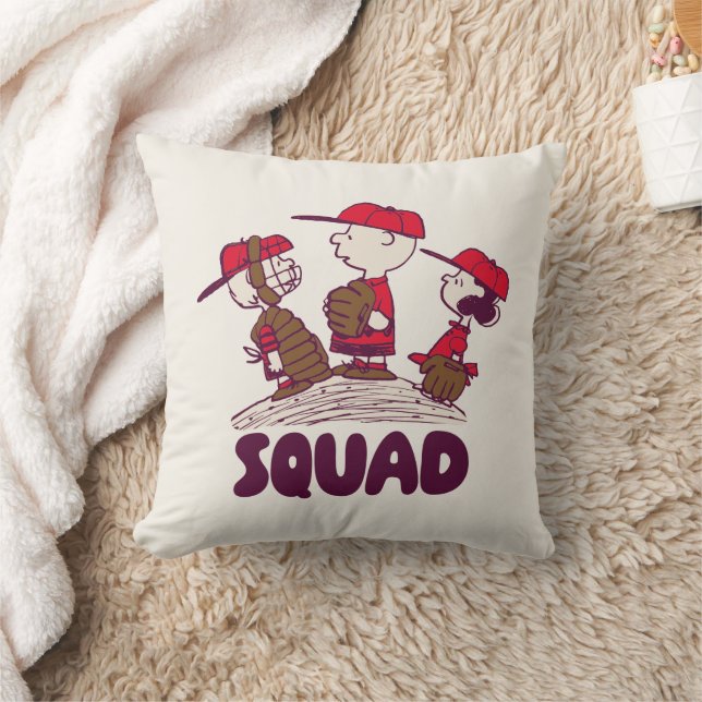 Coussin cacahuètes | Équipe de baseball (Couverture)
