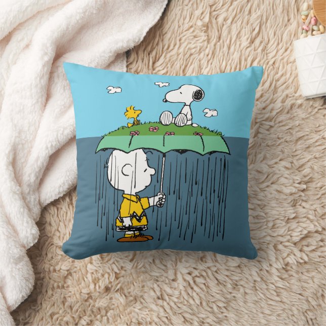 Coussin cacahuètes | Jour ensoleillé Jour de pluie Half &  (Couverture)