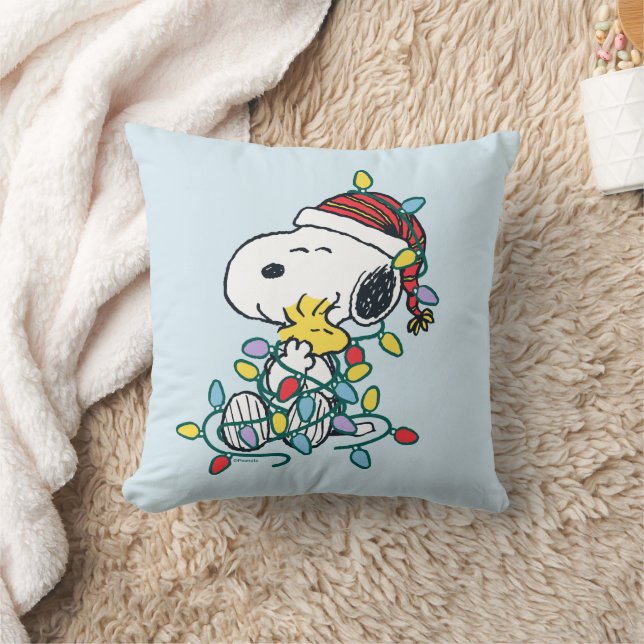 Coussin cacahuètes | L'amour et les lumières de Noël (Couverture)