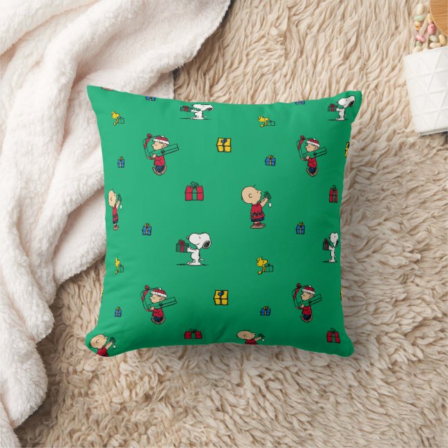 Coussin cacahuètes | Motif cadeau de Noël (Couverture)