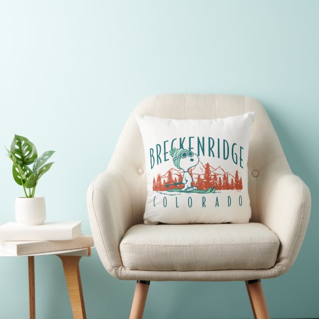 Coussin cacahuètes | Snoopy Breckenridge Colorado (Chaise)