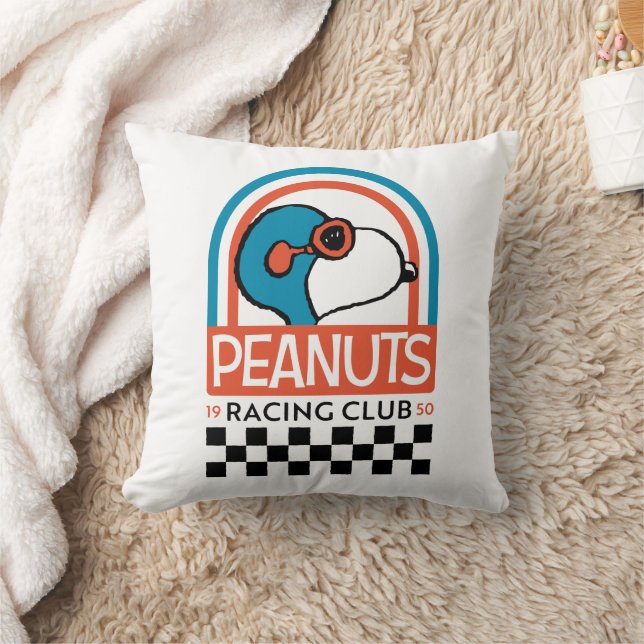 Coussin cacahuètes | Snoopy Racing Club (Couverture)