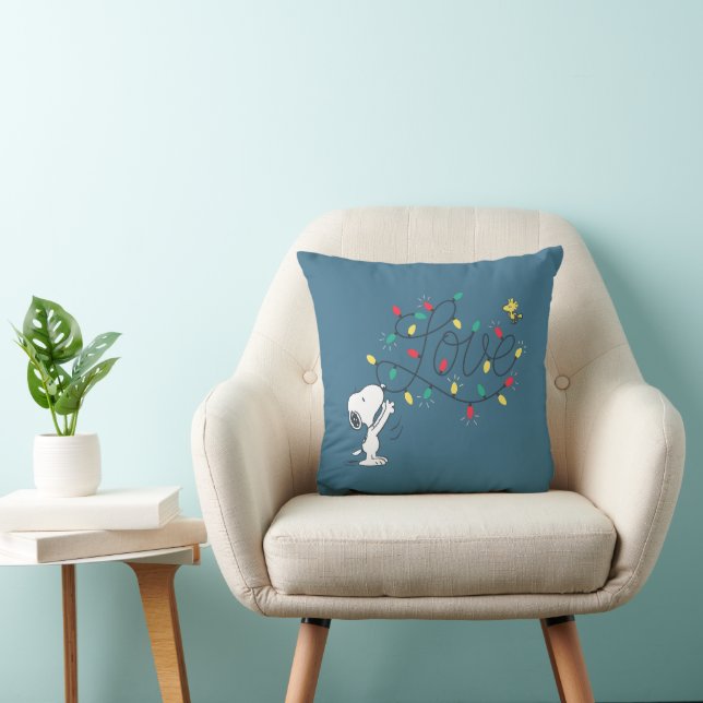 Coussin cacahuètes | Snoopy & Woodstock Décoration de vaca (Chaise)