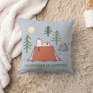 Coussin cacahuètes   Snoopy & Woodstock Tentes de pose